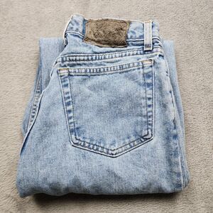 Timberland Womens 8 Light Wash Jeans Straight Leg 100% Cotton Classic Denim